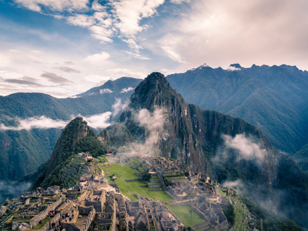 Il sito archeologico di Machu Picchu è uno 
 dei patrimoni dell'umanità stilati dall'UNESCO