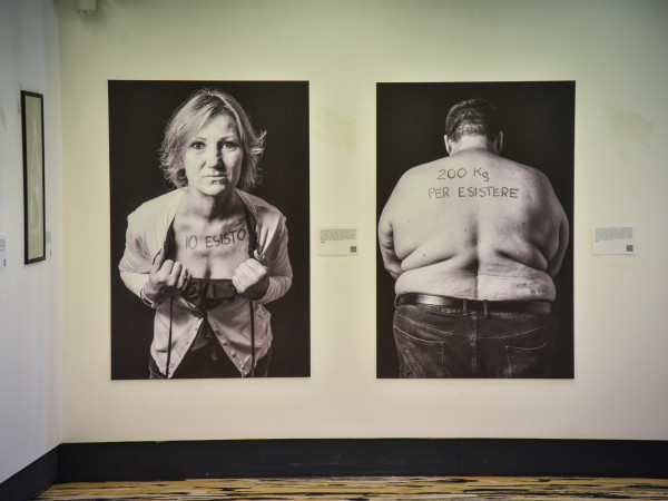 'I'm Out' exhibition dedicated to eating disorders.