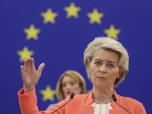 Ursula von der Leyen al Parlamento europeo il 5 ottobre 2022