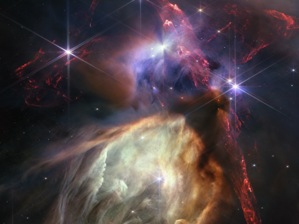 Rho Ophiuchi, la regione di formazione stellare più vicina alla Terra, catturata dal James Webb