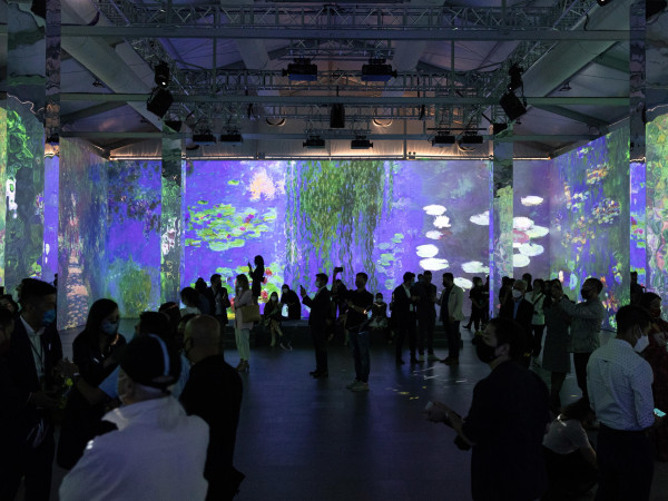 La mostra "En Voyage with Claude Monet" a Hong Kong nel 2022