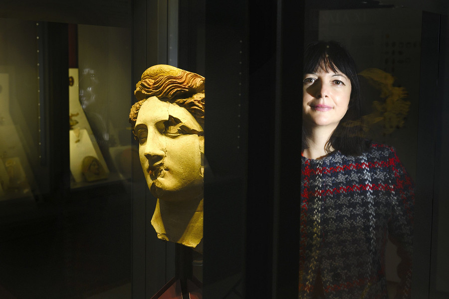 Eva Degl’Innocenti, direttrice del Museo Archeologico Nazionale di Taranto.