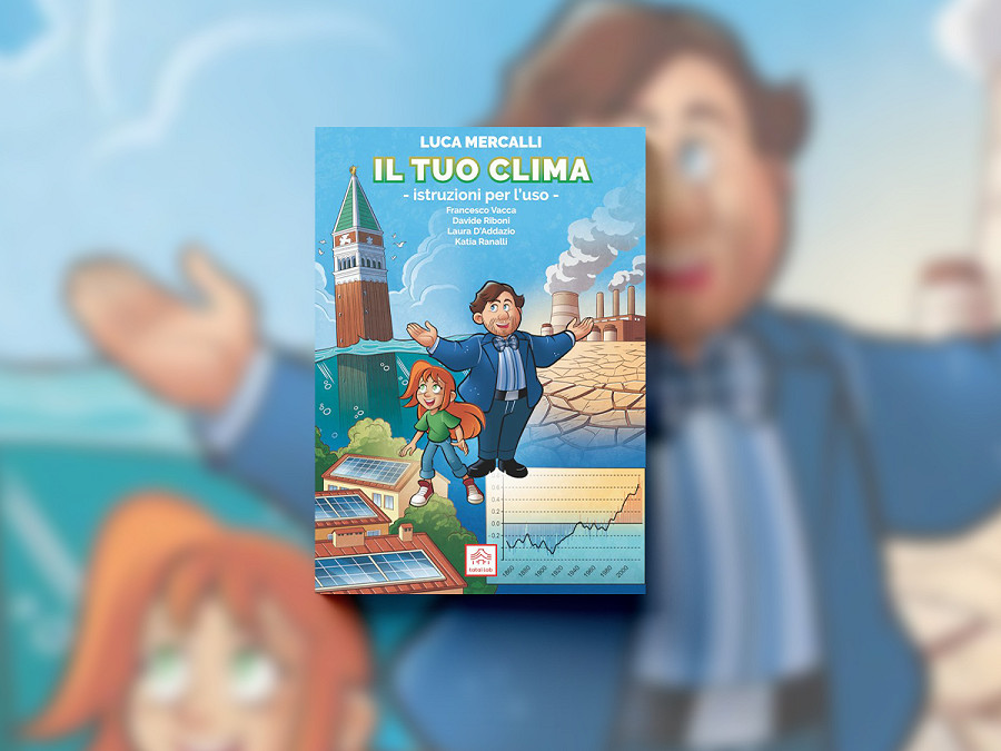Copertina de “Il tuo clima - Istruzioni per l’uso” di Luca Mercalli, TatataiLab