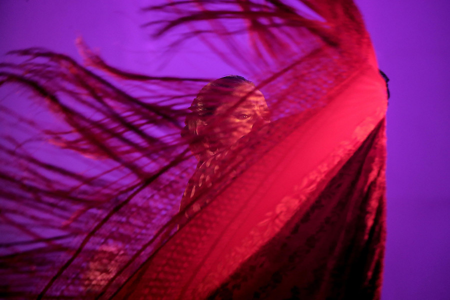 Rio de Janeiro (Brasile). La ballerina Salome Ramirez si esibisce nello spettacolo “Authentic Flamenco” della Royal Opera di Madrid. Lo spettacolo si svolge fino al 17 dicembre tra Rio de Janeiro, San Paolo e Brasilia.