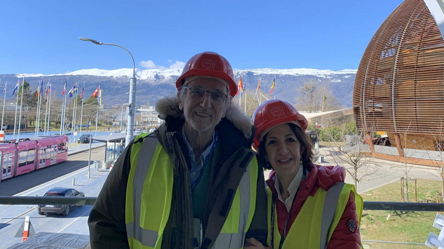 Renzo Piano e Fabiola Gianotti