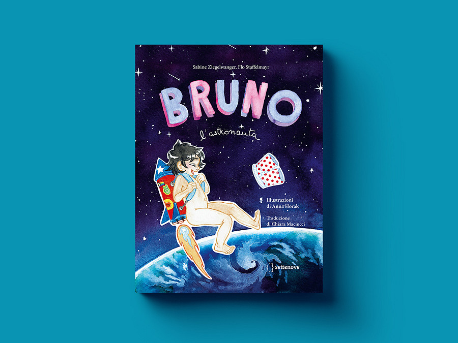 Copertina di Bruno l’astronauta 