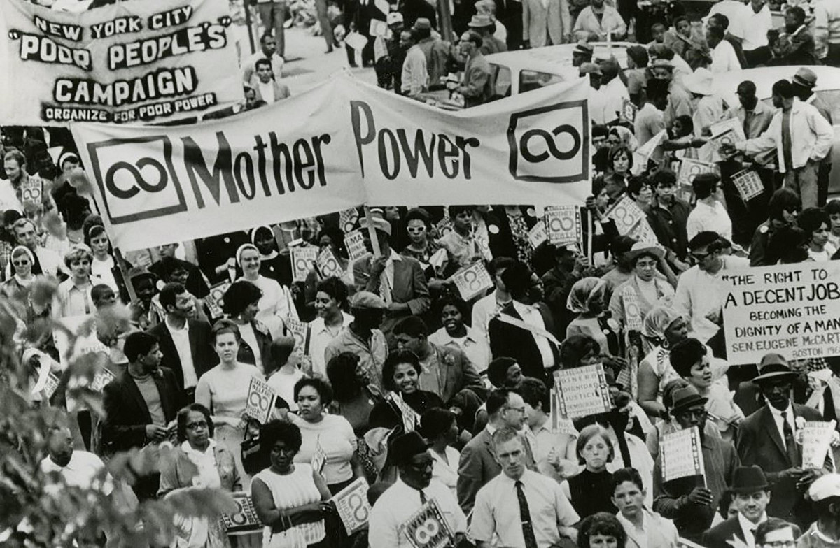 La marcia delle persone povere per la Festa della mamma, Washington, 12 maggio 1968