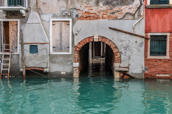 Acqua alta a Venezia