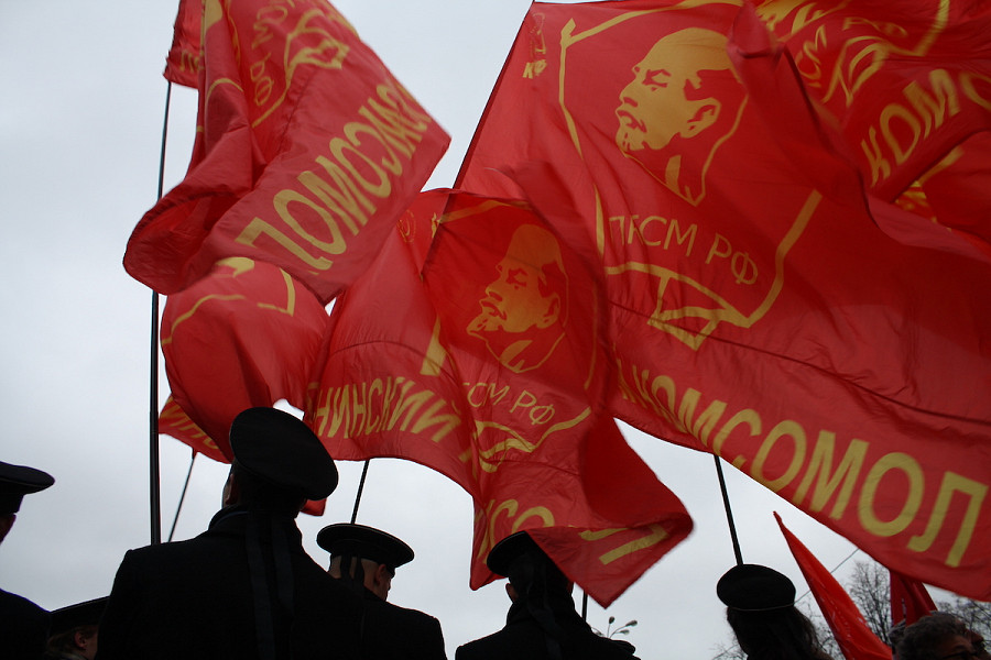 Mosca, celebrazioni 100 anni dalla Rivoluzione d'Ottobre 