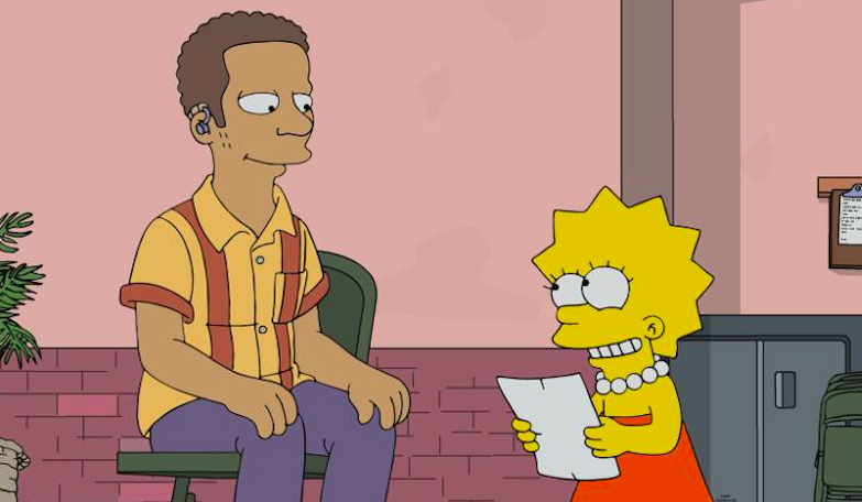 L'episodio dei Simpson con il primo personaggio sordo che utilizza la lingua dei segni americana.