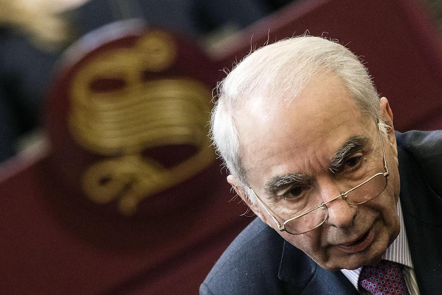 Il Presidente della Corte Costituzionale Giuliano Amato