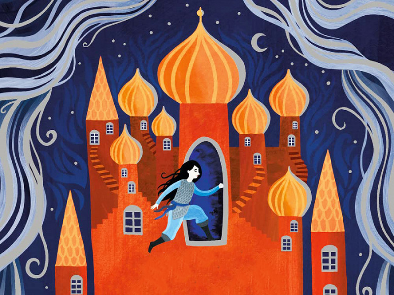 Il castello incantato di Olia - Illustrazione di Saara Söderlund 