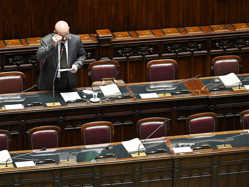 Roberto Cingolani nel corso dell'informativa del 24 maggio alla Camera 