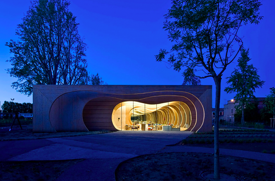 Nido d’infanzia “La balena” di Mario Cuccinella Architects
