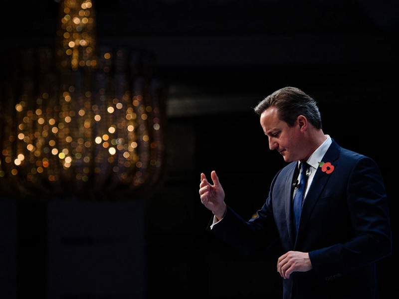 David Cameron, ex Primo ministro del Regno Unito