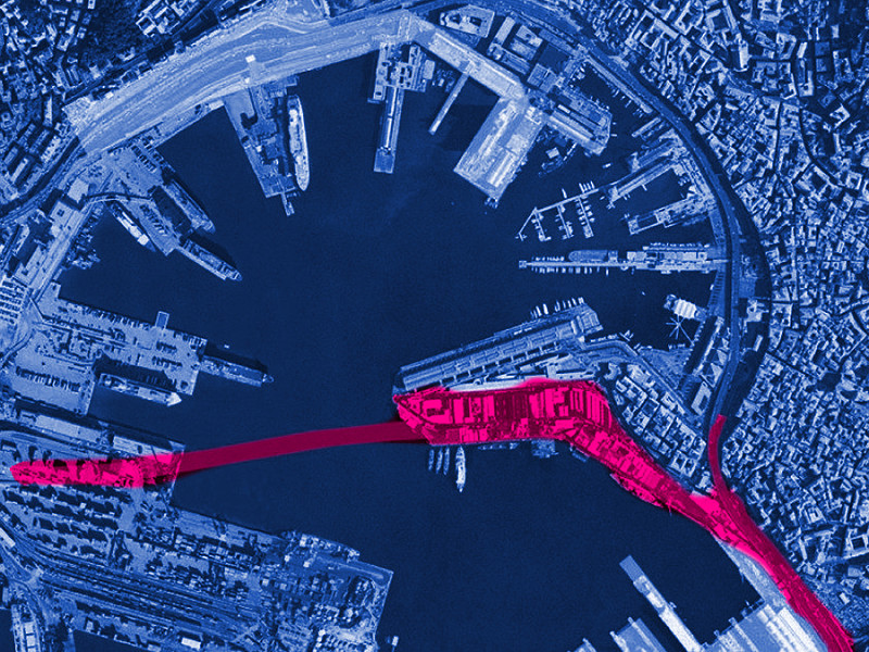 Il progetto del tunnel sottomarino, che collegherebbe il porto con la città di Genova