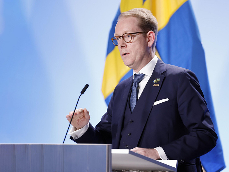 Tobias Billstr&ouml;m,&nbsp;ministro degli Esteri svedese