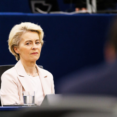 La Presidente della Commissione europea Ursula Von der Leyen