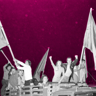 I cortei di festeggiamento per il risultato del referendum sul divorzio, Roma 1974