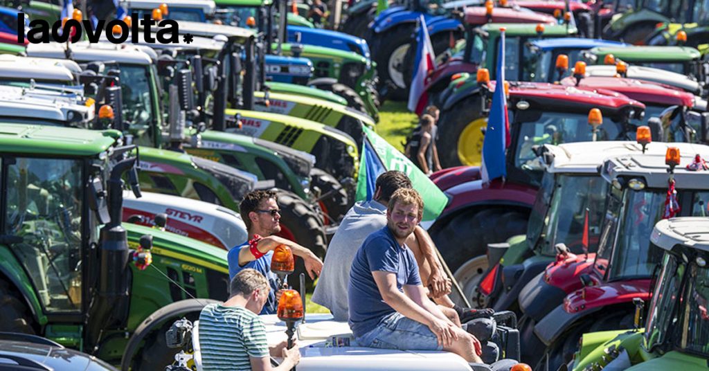 Agricoltori e allevatori contestano i piani verdi europei