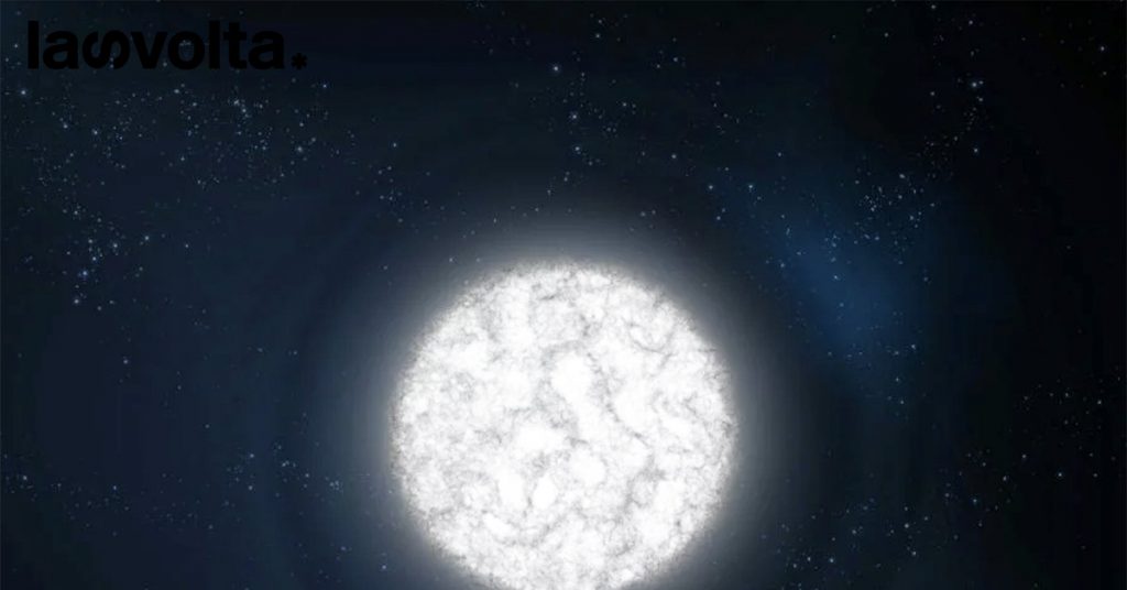 La stella che ha una faccia d’elio e una d’idrogeno