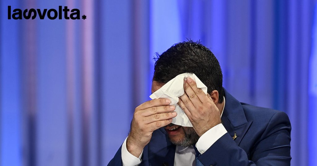 Matteo Salvini, in tivù sin da piccolissimo