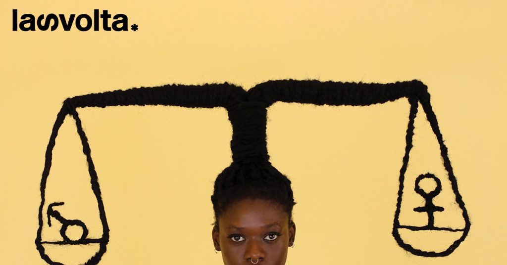 L’artiste ivoirienne qui réalise des sculptures avec ses cheveux