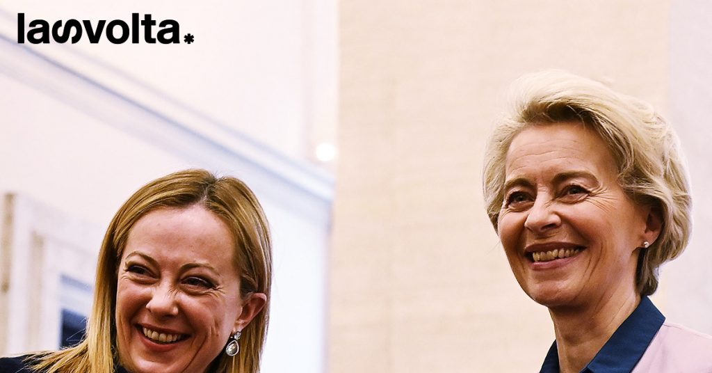 Von der Leyen a Roma: l’incontro con Giorgia Meloni
