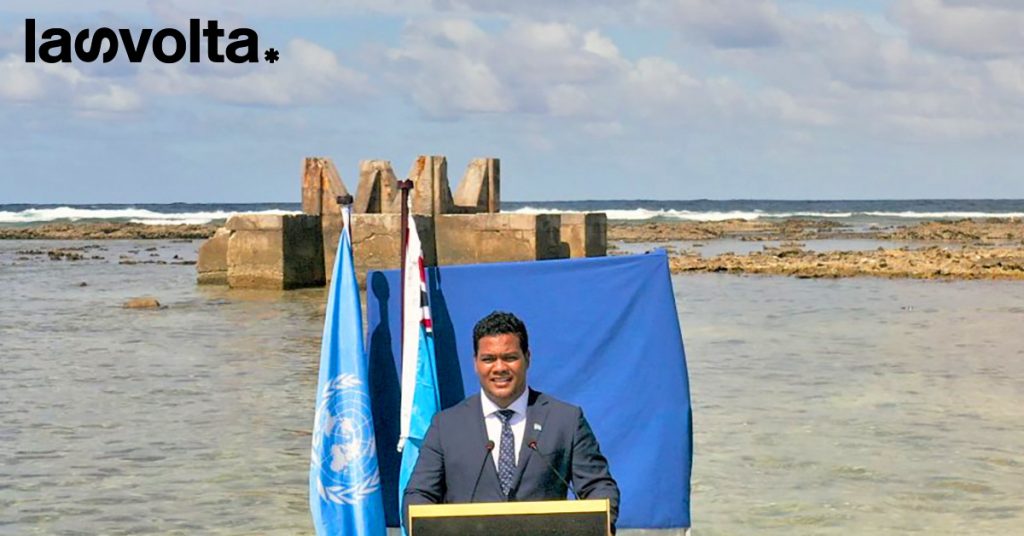 Minister of Foreign Affairs, Communications and Justice Mr Simon Kofe, an exclusive interview